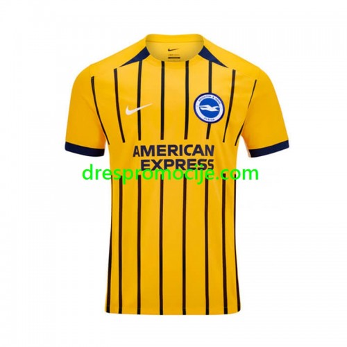 Brighton Hove Albion Dres Gostujući 2024/2025 Kratkih Rukava Brighton Hove Albion Dres Gostujući 2024/2025 Kratkih Rukava
